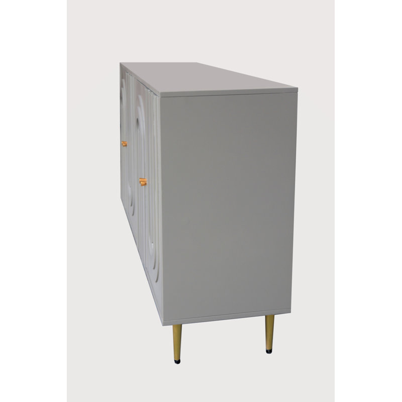 Buffet de bureau Divith , Gris