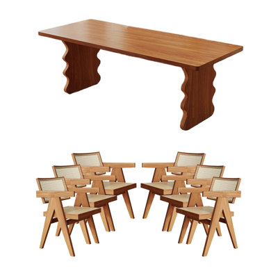 Ensemble de salle à manger rectangulaire