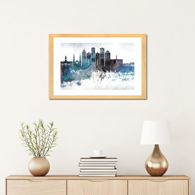 " Detroit Bluish Skylines "