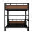 Metal Full XL Over Full XL Bunk Bed with Loft Conversion - Separable Into Loft and Single Bed, Raised Rail Guard-404145900-404145889
