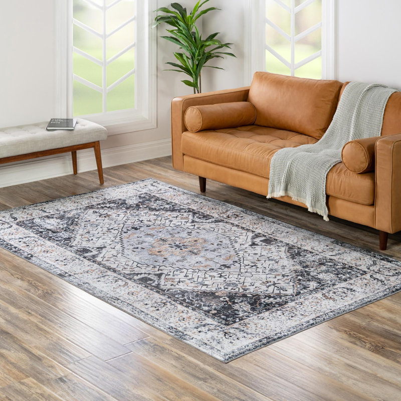 Oluremi Oriental Indoor Rug, Rectangle 7'10" x 10'