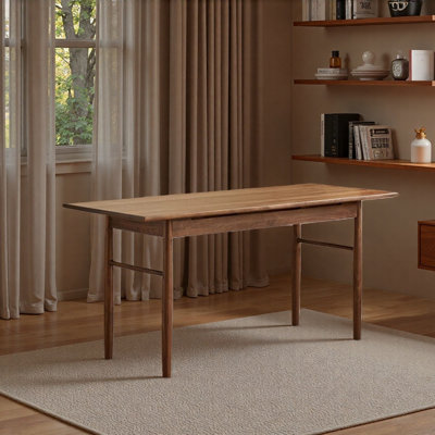 High-quality Walnut Solid Wood Writing Desk