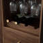 Buffet rétro simple et léger de luxe