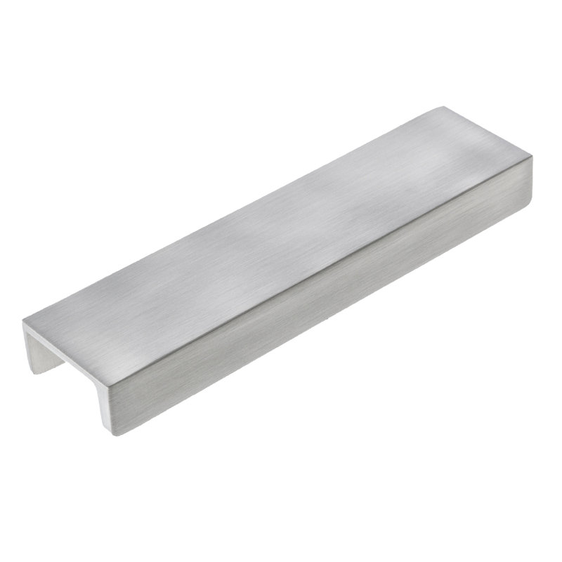 Martin 5" Center to Center Satin Nickel Edge Drawer Pull Multipack, Satin Nickel, 5"