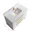 Ensemble de meuble-lavabo simple l 40 po Genai