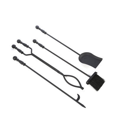 Steel Fireplace Tool Set
