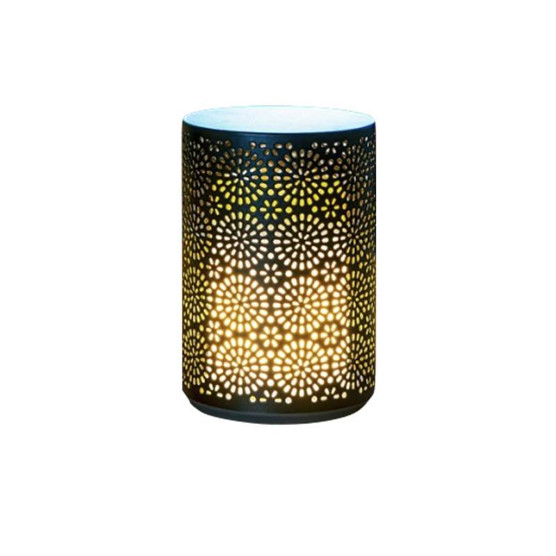 LED Outdoor Table Lamp, Black