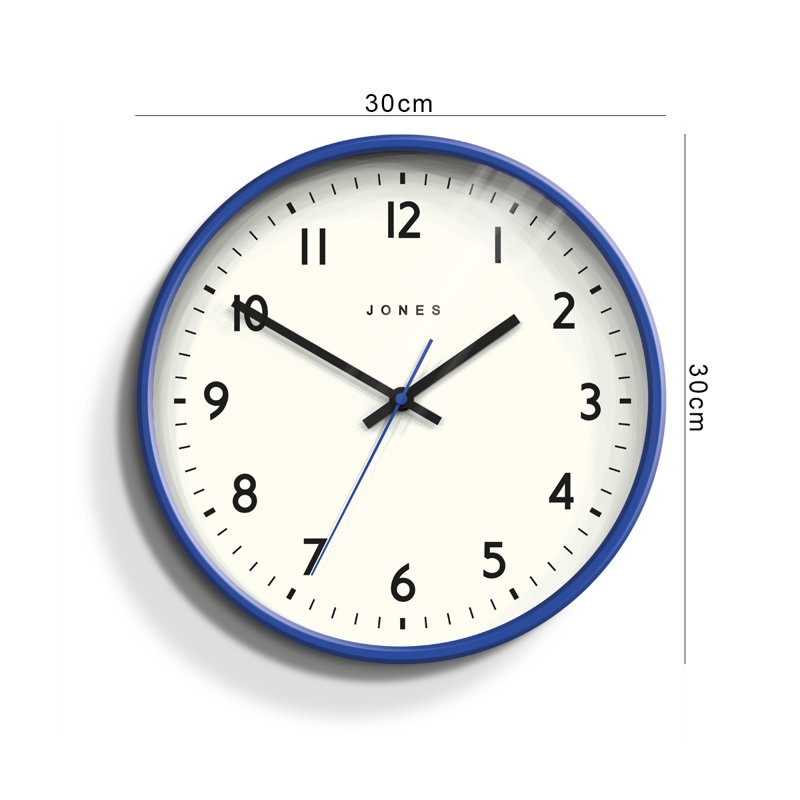 Jam Acrylic Wall Clock, Blue