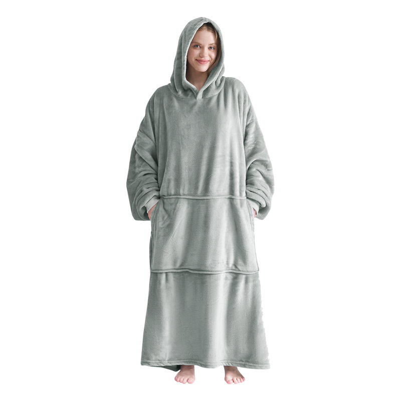 Machine Woven Throw Blanket, 130cm x 90cm, Light Grey