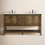 Ensemble de meuble-lavabo double 60 po Bonsai-18403353