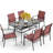 Emy Rectangular 6 - Person 60" Long Dining Set