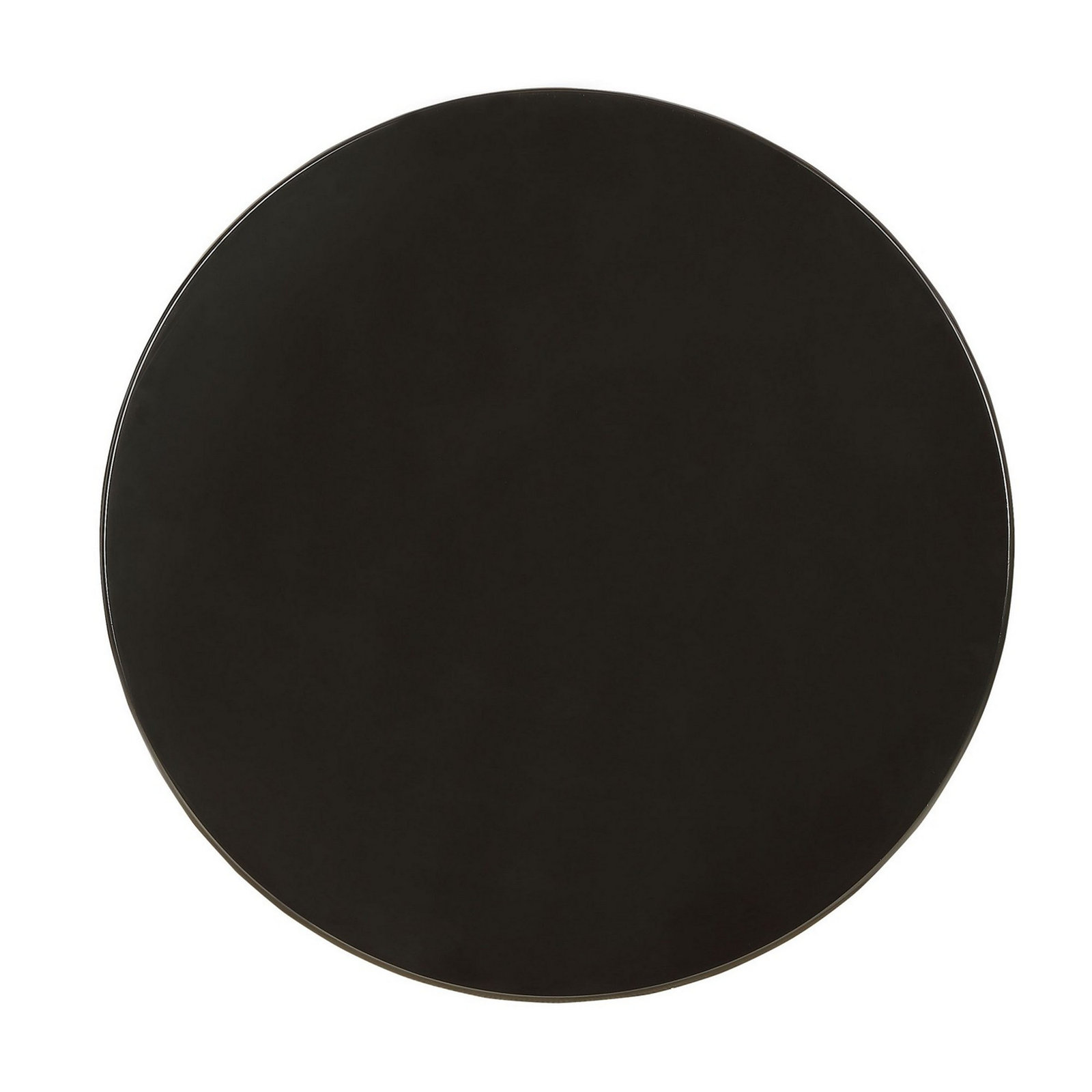 Fiama End Table, Black, 22.25" H x 17" W x 17" D