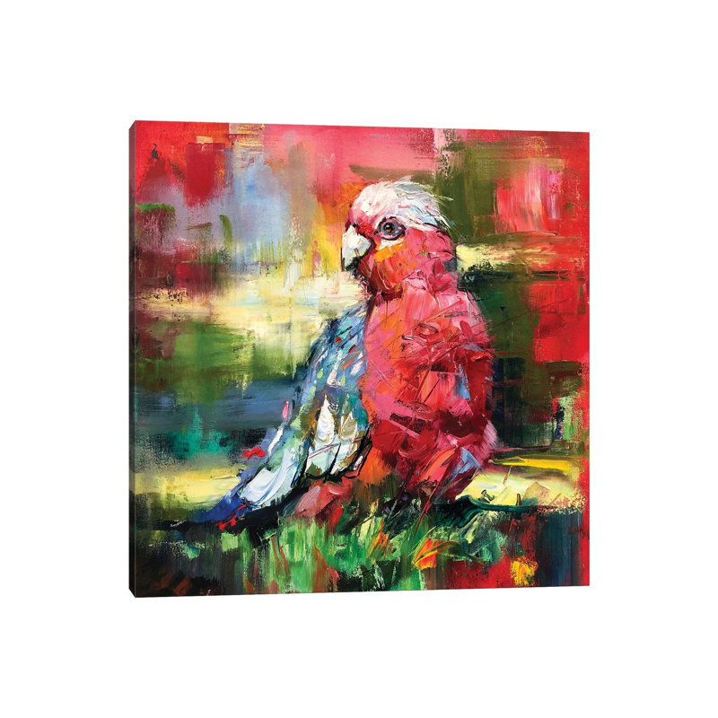 Galah 1 Piece Wrapped Canvas Wall Art, 45.72cm H x 45.72cm W