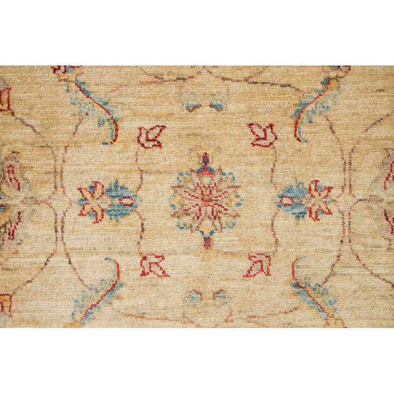 Floral Wool Hand Woven 168cm X 236cm Area Rug