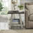 Two-Tone Wood Shelf End Table-1587309246