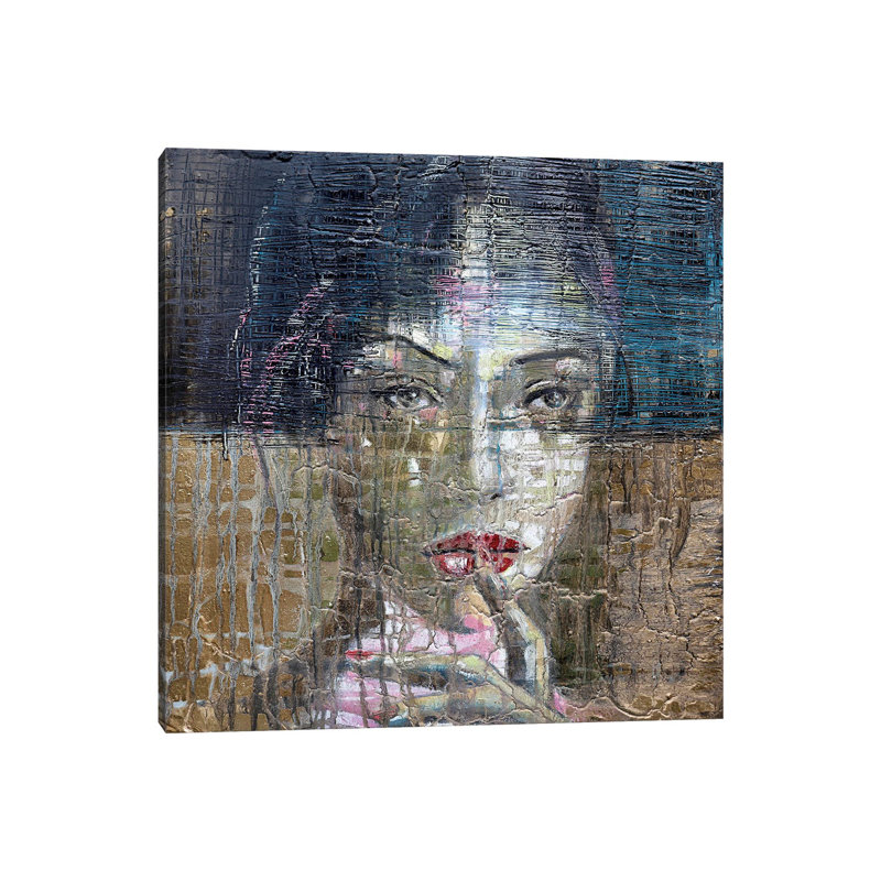 Darlin' You Got To Let Me Know by Donatella Marraoni - Wrapped Canvas Painting, 30.48 cm H x 30.48 cm W
