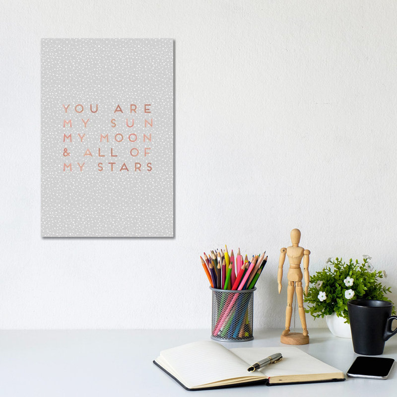 You Are My Sun by Orara Studio - Wrapped Canvas Gallery-Wrapped Canvas Giclée, 20.32 cm H x 30.48 cm W