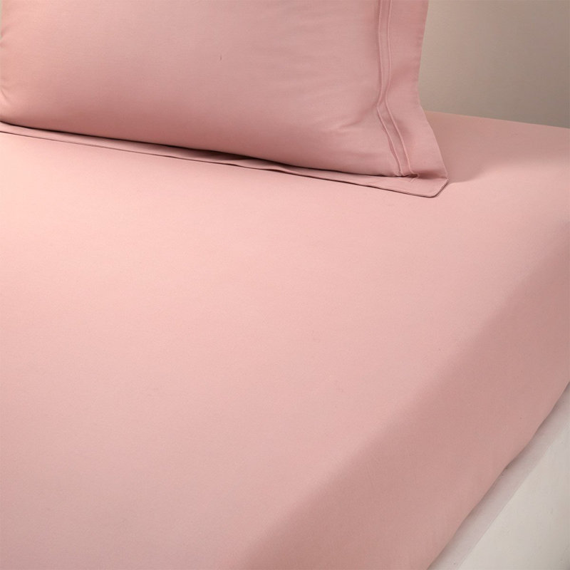 Triomphe Fitted Sheet, Blanc, King Fitted Sheet
