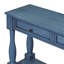Console 63 po avec tiroirs et tablette bleu marine, convient au vestibule, au couloir et au salon-475770492