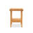 21" W Solid Teak Shower Bench