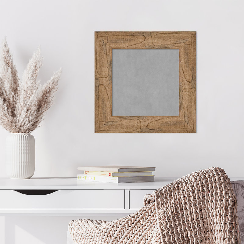 Tableau magnétique encadré brun Timmy Owl, H 18 po x l 18 po
