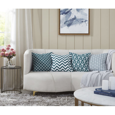 Arylide Square Throw Pillow Cover