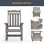 Chaise Adirondack à bascule d'extérieur-332844674