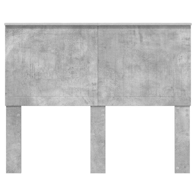 Panel Headboard, EU Double - 135 x 200 cm, Concrete Grey