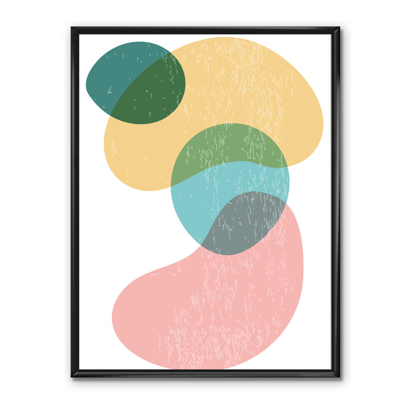 «Minimal Elementary Organic and Geometric Compostions VII», reproduction d'impression sur toile, H 20 po x l 12 po x p 1 po