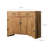 Joplynn Solid Wood Accent Cabinet
