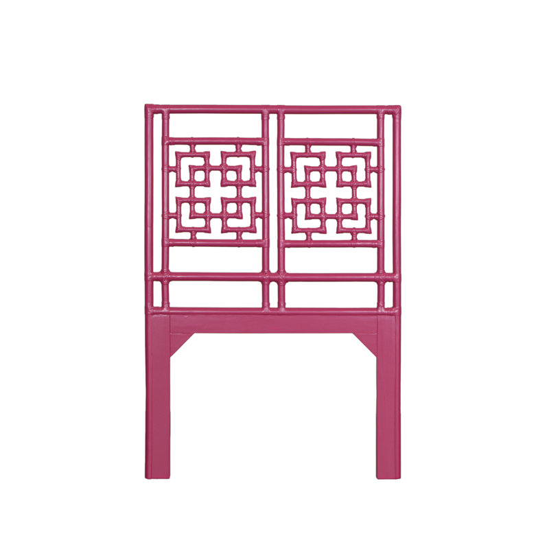 Palm Springs Low Profile Standard Bed, Twin XL, Hot Pink