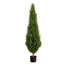 5 pi Arbre topiaire en forme de cône de romarin artificiel résistant aux rayons UV (intérieur / extérieur)-275459736