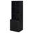 Geary Black 3-Piece Wall Unit Bookcase Set With USB-1897440385