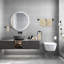 Ensemble d'accessoires de salle de bain 15 pièces, ensemble de barre à serviettes de bain 23,6 pouces, ensemble de quincaillerie de salle de bain en acier inoxydable Sus 304, porte-serviettes mural-115998537