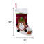 Reindeer Snowcap avec bas de Noël personnalisé