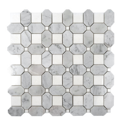 Carreau de mosaïque 12,2 po x 12,2 po pour mur et plancher