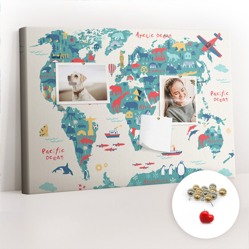 Makhii Cork Corkboard / Bulletin Board