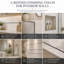 Doublure de crayon à glace CNK Tile - Garniture en verre lustré 12 po x 0,66 po pour salle de bain, dosseret, douche et décoration murale - Durable, résistant aux intempéries, facile à entretenir - Élégants projets de rénovation - Paquet de 1