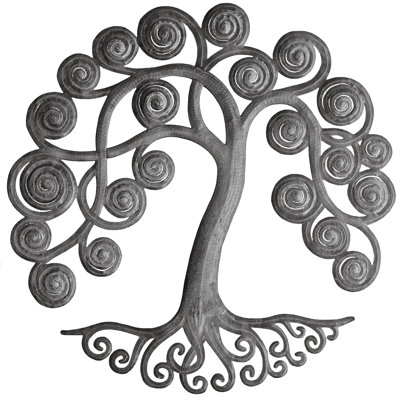 Décoration murale arbre à ondulation