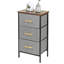 40cm W Metal Bedside Table-1153785593