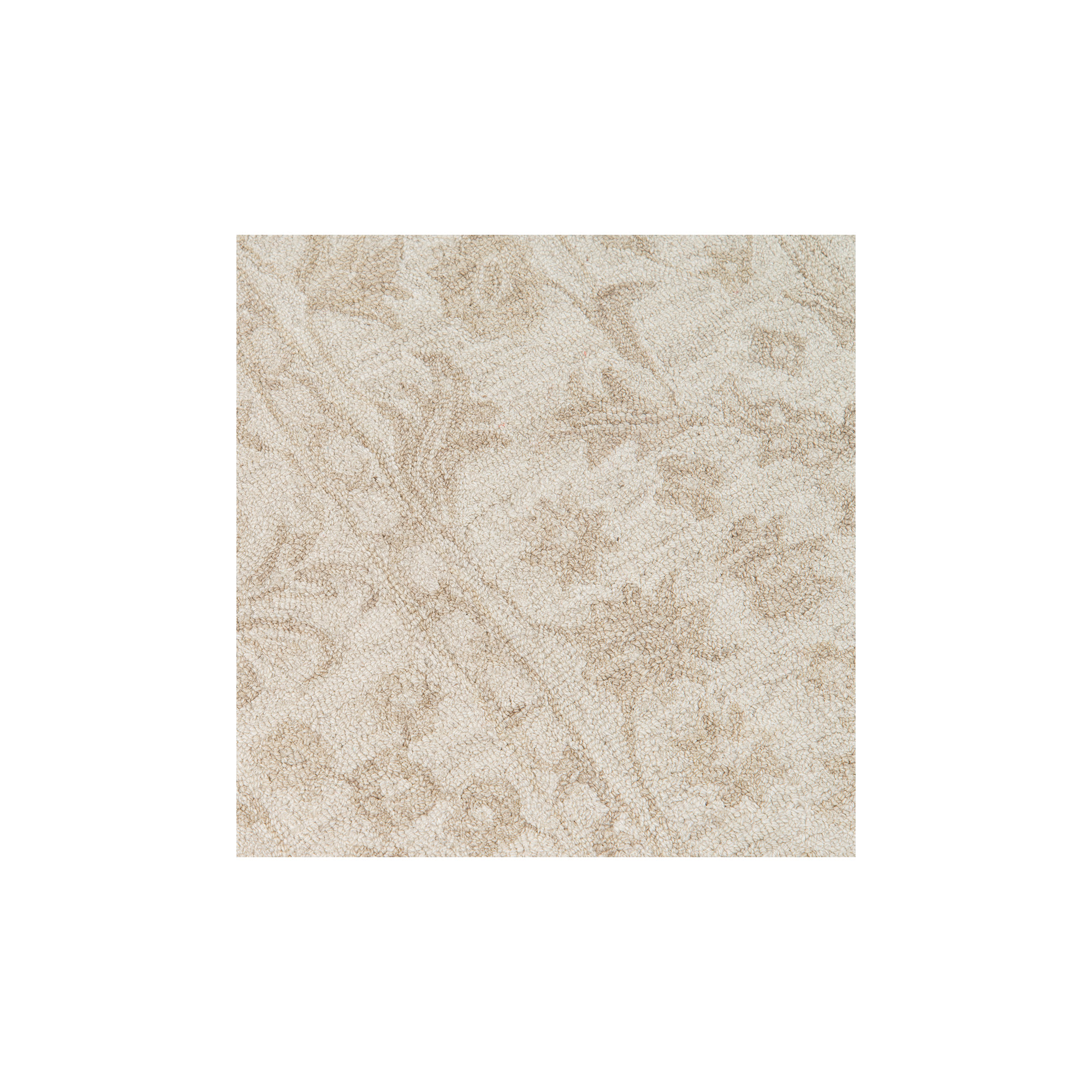 Cece Hand Tufted Wool Beige Rug, Runner 2'3" x 8'