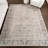 Jeccica Distressed Vintage Medallion Jute Blend Polyester Area Rug-2141932