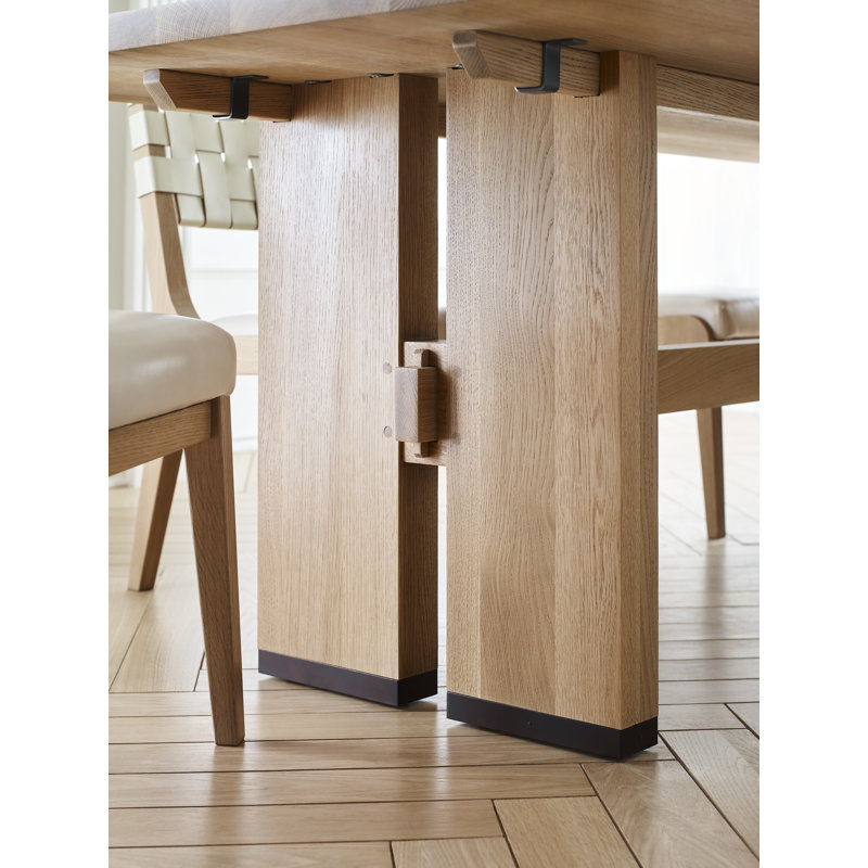 Portfolio120 Welland Solid Oak Dining Table, Natural