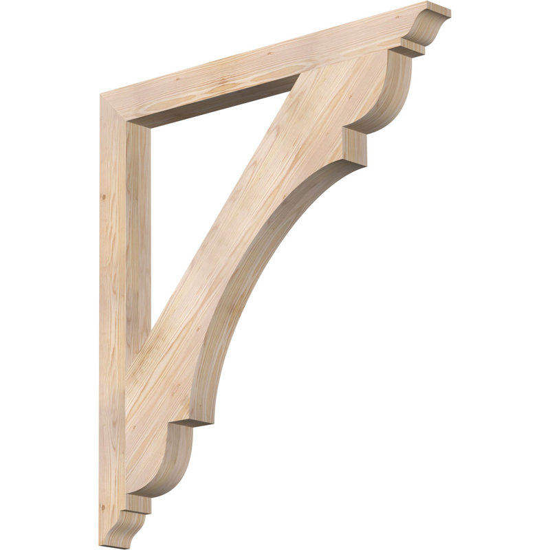 Support olympique traditionnel, Douglas (lisse), H 44 po x l 3,5 po x P 40 po