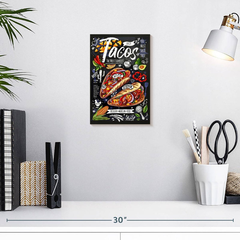 Tacos épicés Yarlin, H 12 po x l 8 po