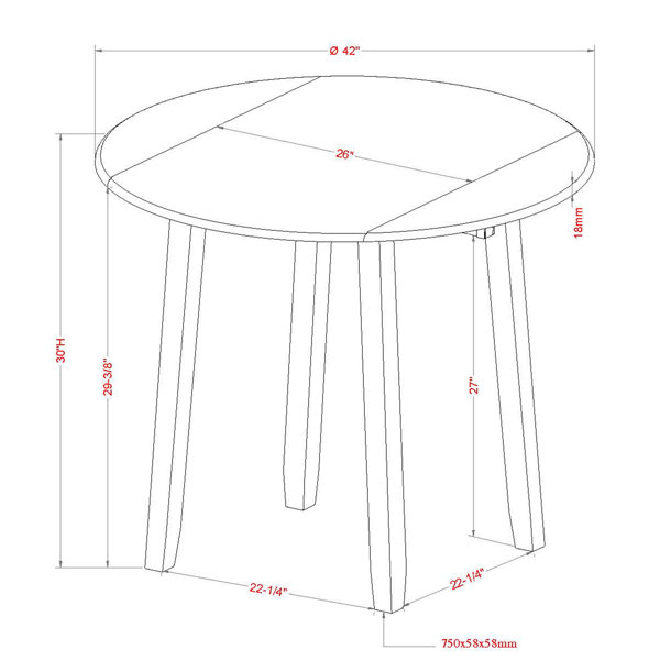 Dimensions du produit