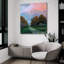 Art mural en verre Winston Porter «At Night» par Jan L. Waldron-861794130