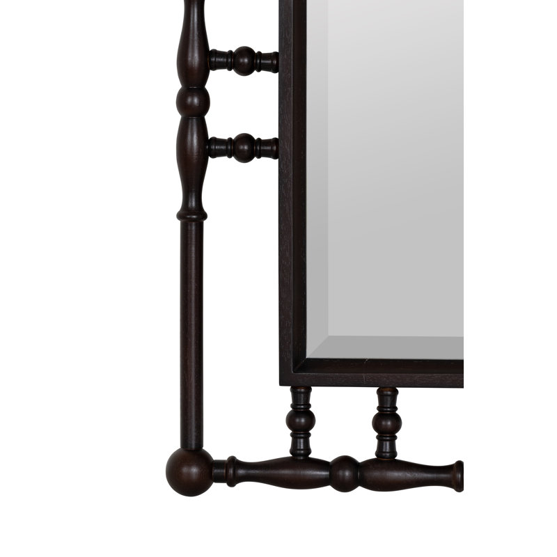 Rectangle Solid Wood Wall Mirror