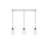 Shaner 3 - Light Kitchen Island Pendant-2113209271
