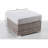 Fully Assembled Outdoor Ottoman With Cushion